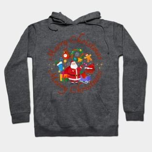 Retro Christmas design Hoodie